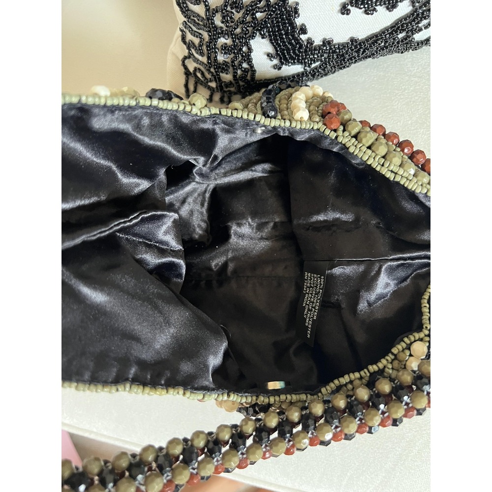 From India To You Viral Beaded Hobo Bag Boho Hippie Bohemain Retro Handbag Purse - Picture 8 of 10